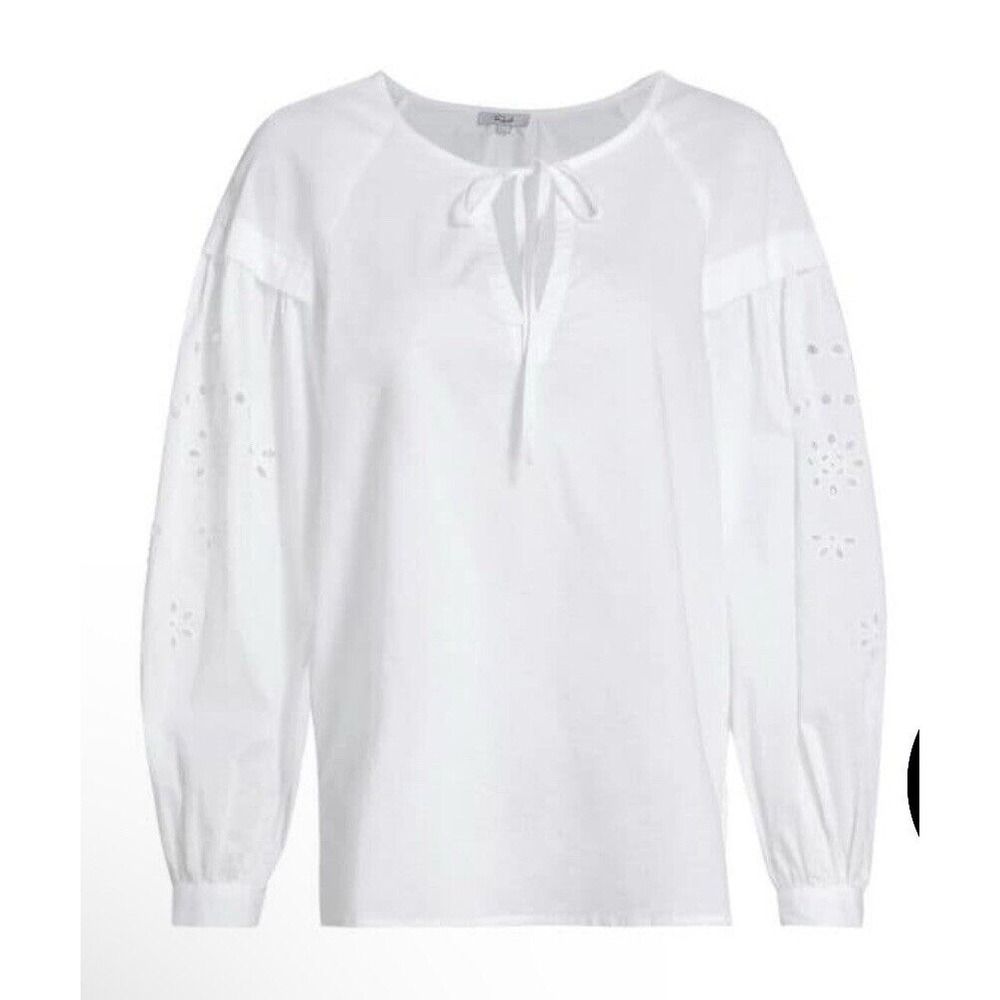 RAILS Dari Eyelet Drop Shoulder Top Size Small